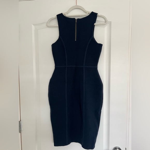 J Crew navy wool blend dress - Picture 2 of 3